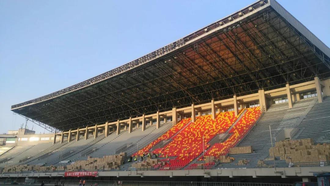 陕西省体育场座椅改造,陕西体育场看台座椅