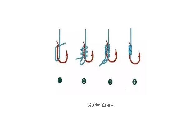 鱼钩不伤线的绑法简单又实用,小钩绑鱼钩的步骤和技巧
