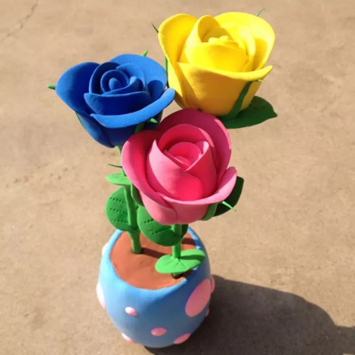 儿童手工粘土创意视频,7-12岁粘土手工简单好看小章鱼