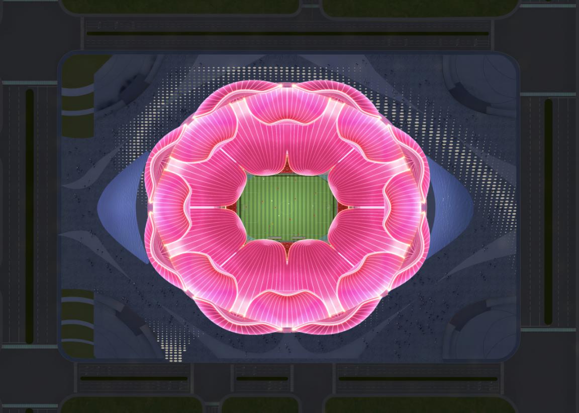 广州恒大新足球场最新建设,最美球场震撼来袭广州恒大足球场