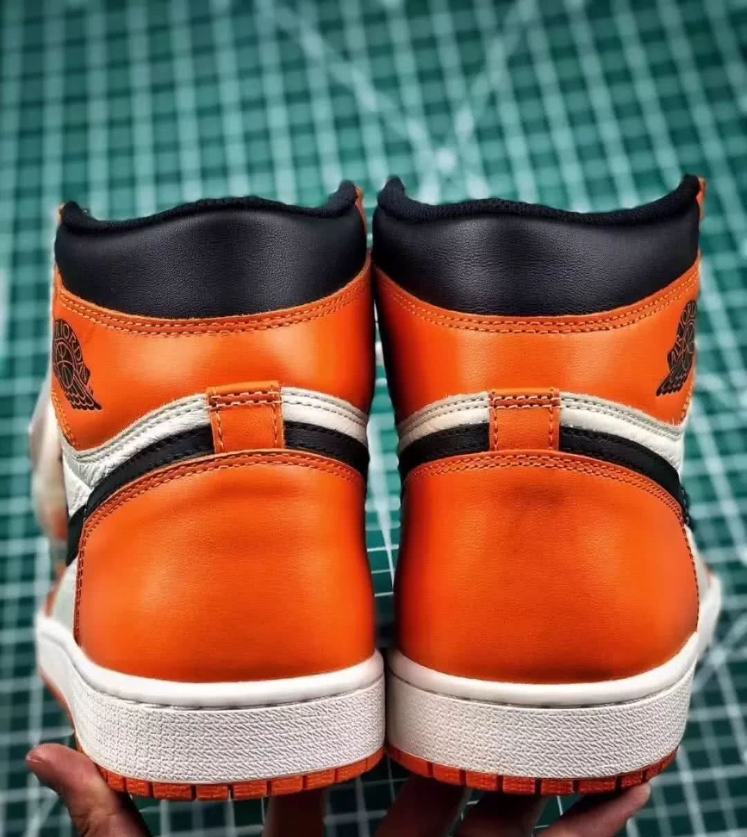 airjordan1白橙扣碎,airjordan1低帮白鞋黑勾