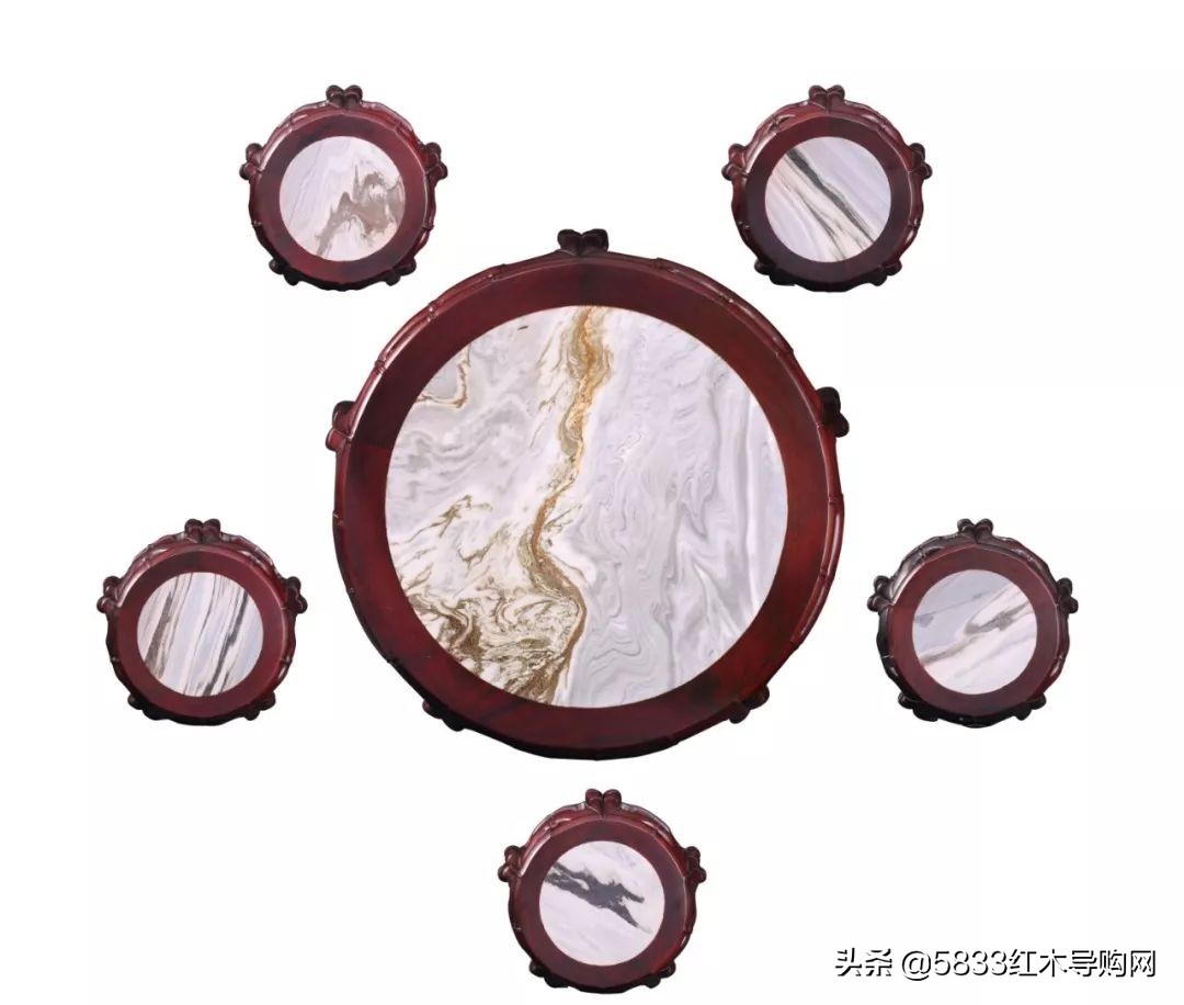红木大圆桌怎么选购的,红木圆桌有哪些款式