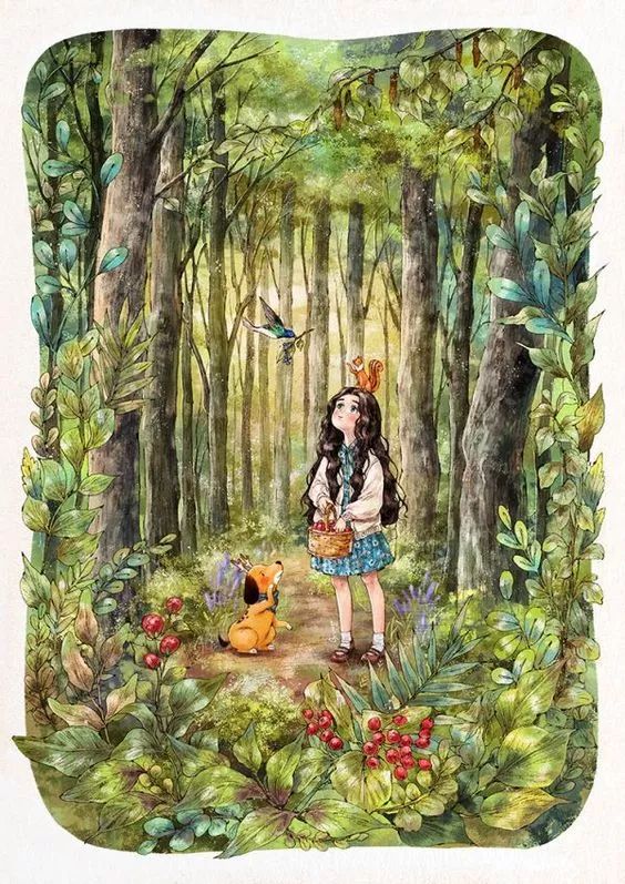 画风堪比宫崎骏,写实韩系画风画师