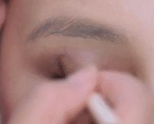 tf28号肿泡眼眼影画法新手,半扇形内双眼影画法新手