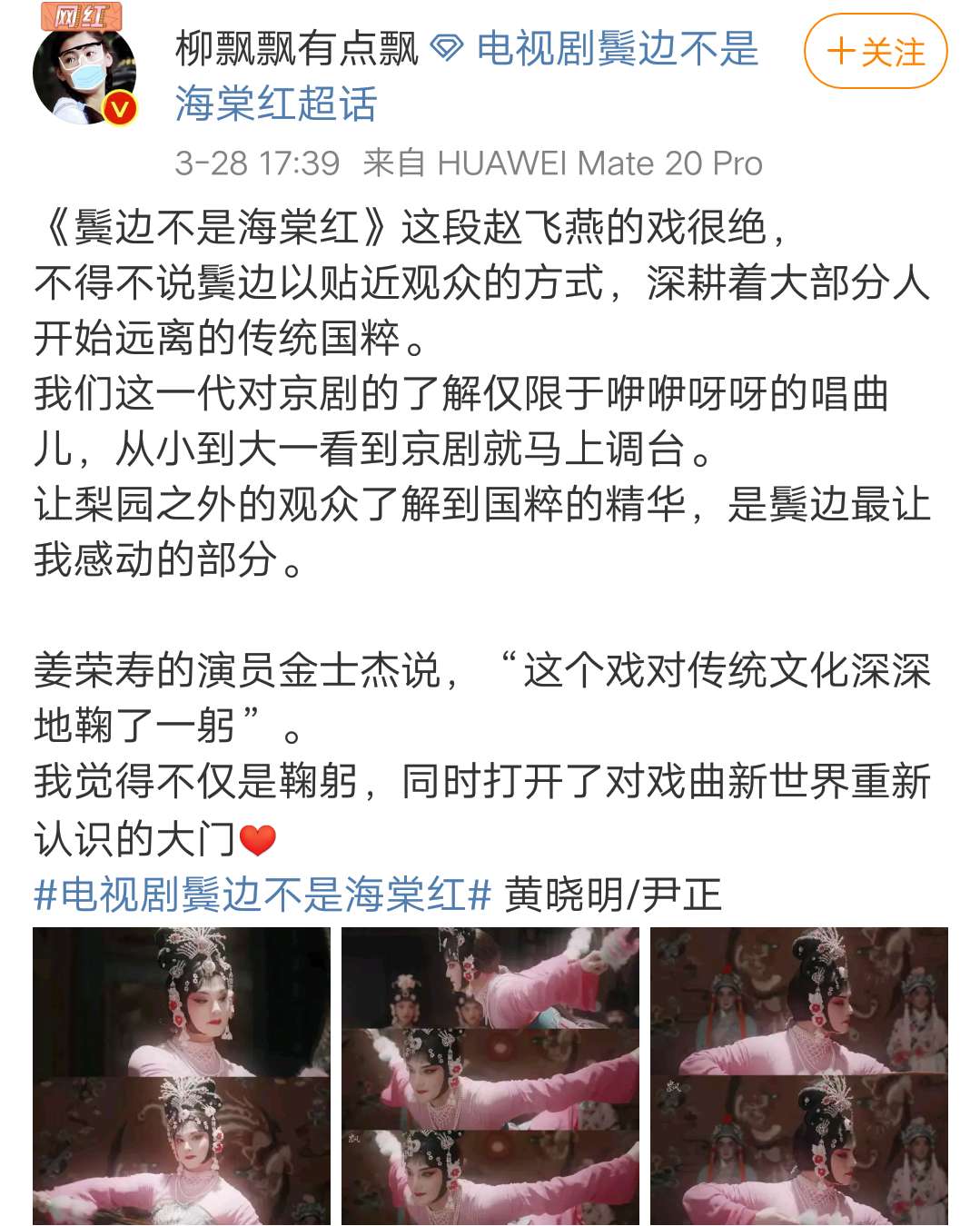 鬓边不是海棠红深层评论,网评鬓边不是海棠红