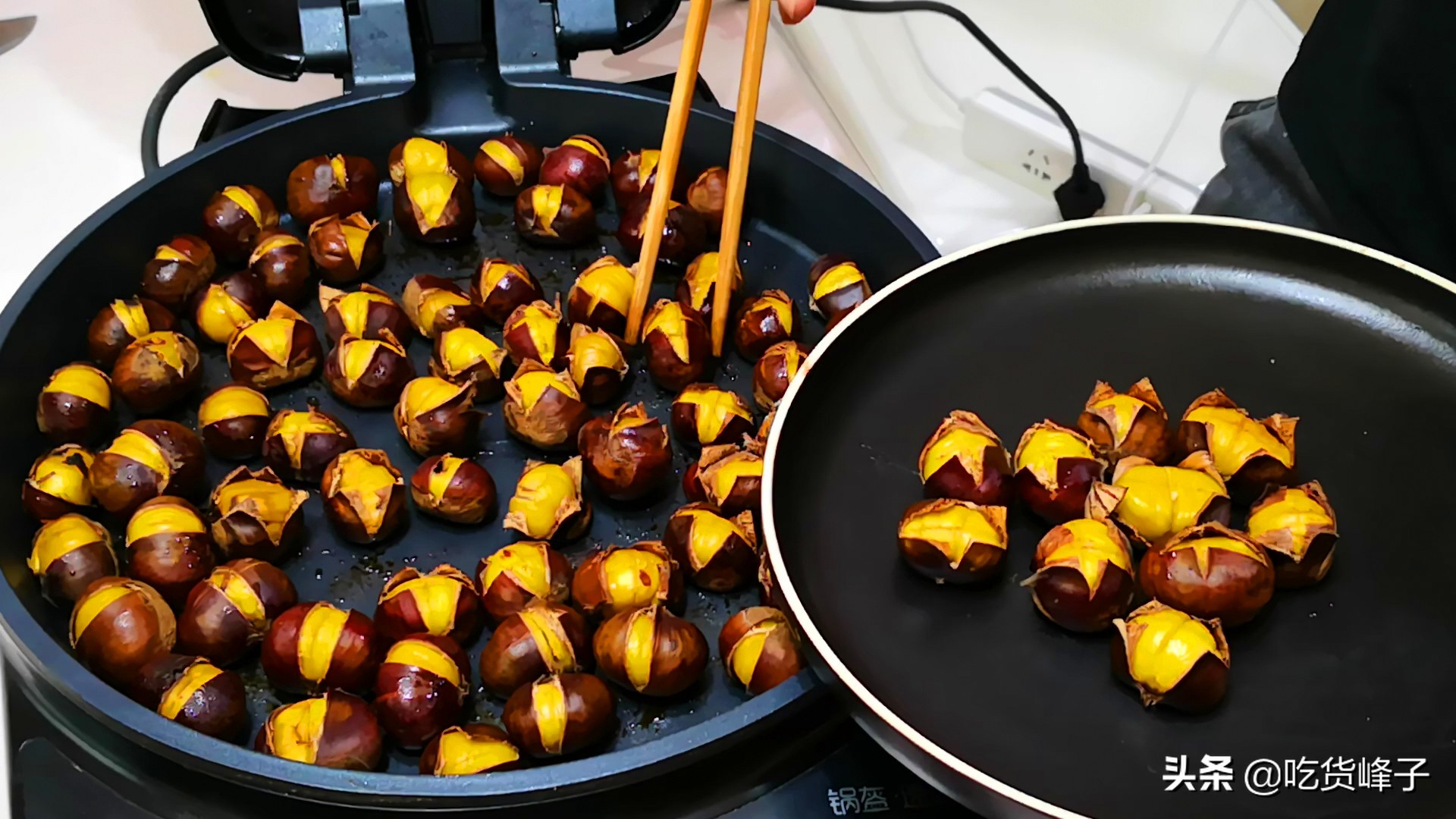 炒板栗不用黄油做出来的家常做法,炒板栗不用开水的方法