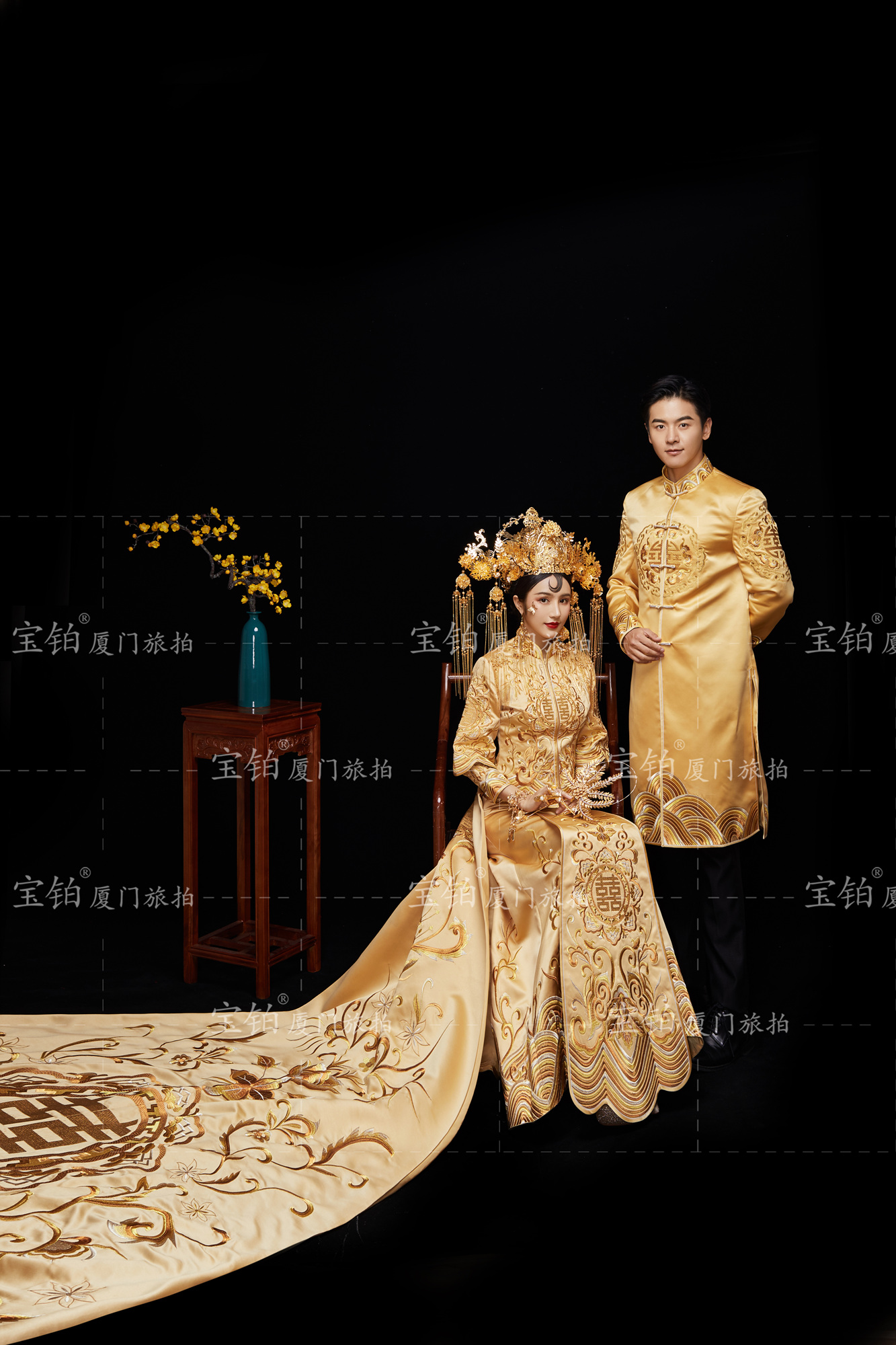 穿上婚纱照你有多美,穿上婚纱照太漂亮