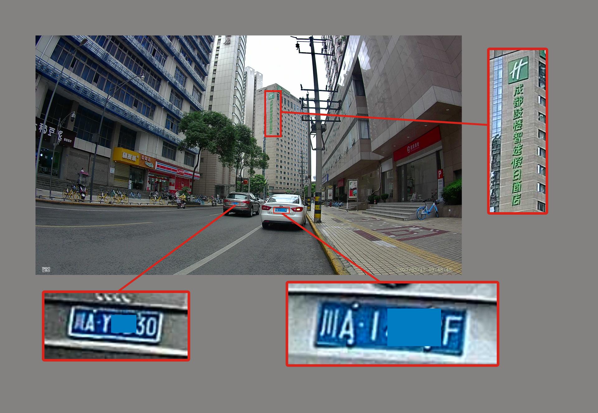 360行车记录仪K980对比g900,360度k980行车记录仪评测