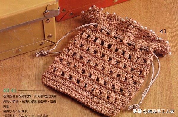 包包钩织教程最简单初学者,钩织包包初学者