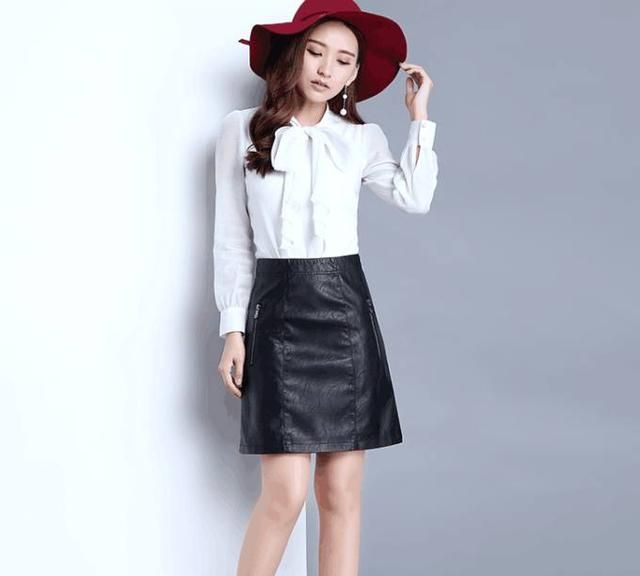 时尚无敌的皮裙，穿出你自己的味道