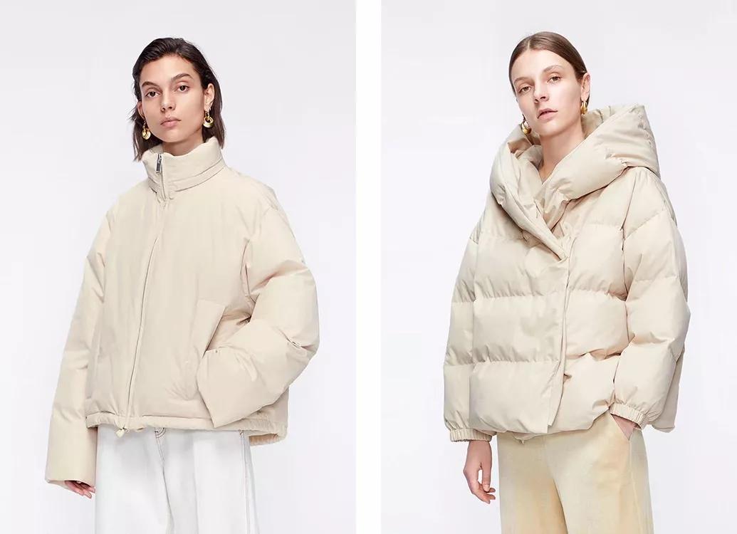 早春羽绒服穿搭又暖又时髦,轻薄羽绒服早春款