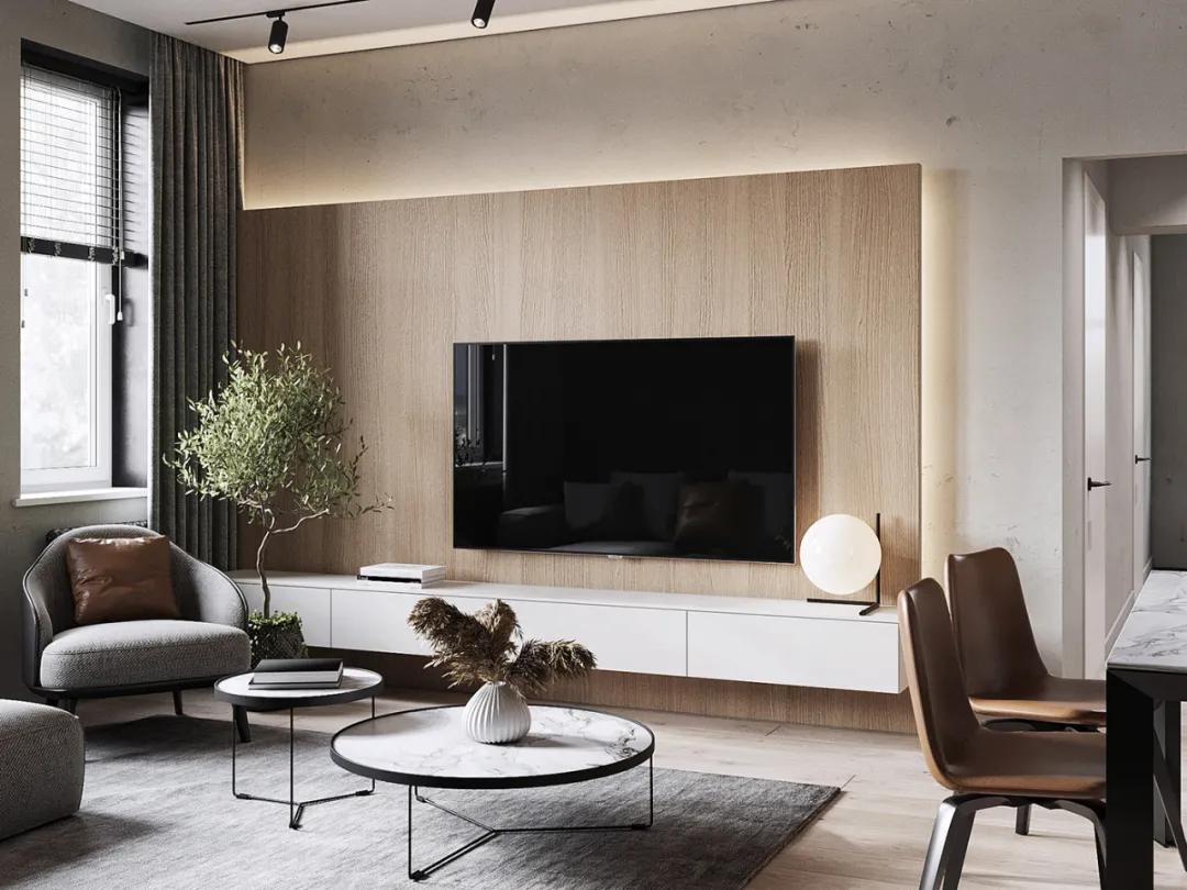 客厅装修设计高级感大气,客厅极简高级感设计