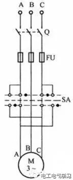 电机正反转控制线路原理,220v电机正反转原理