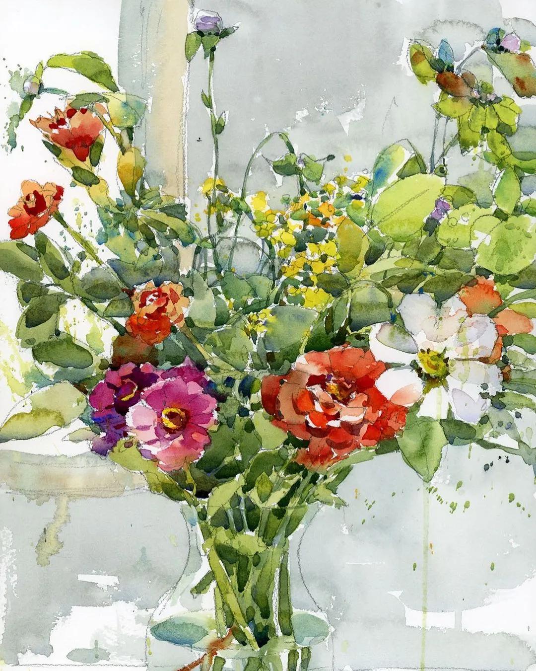 酣畅淋漓的水彩,酣畅淋漓水彩