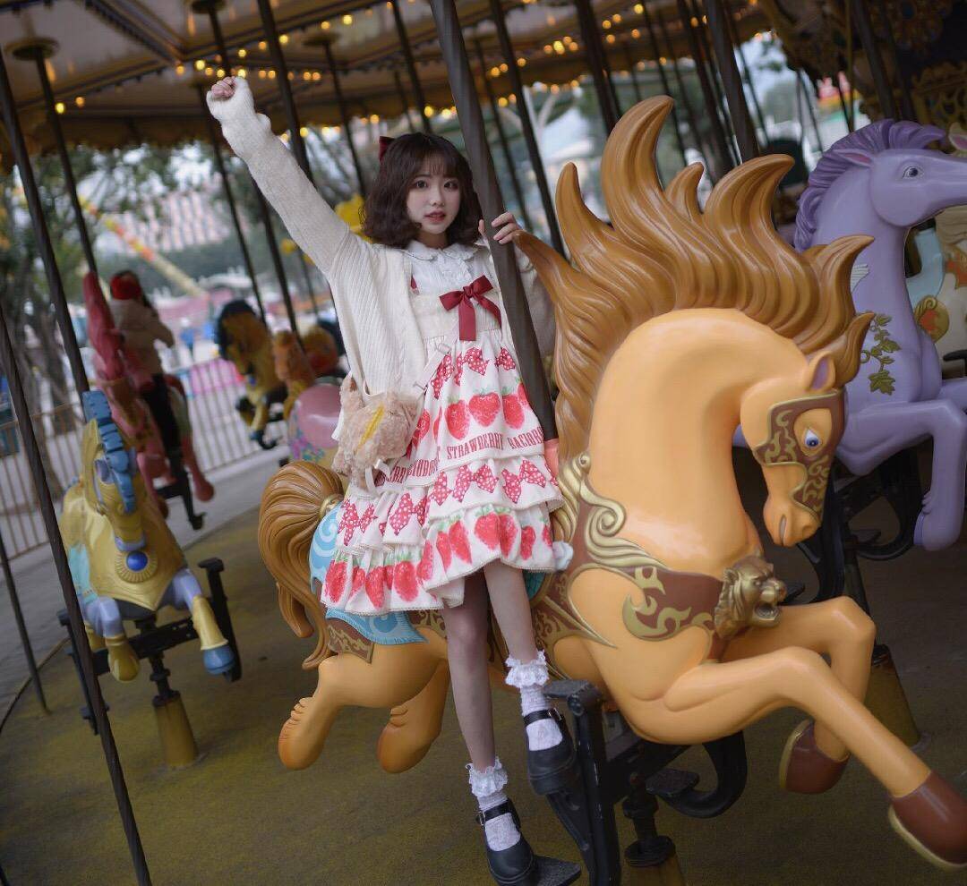 lolita不化妆能出门么,lolita不穿官配小物可以吗