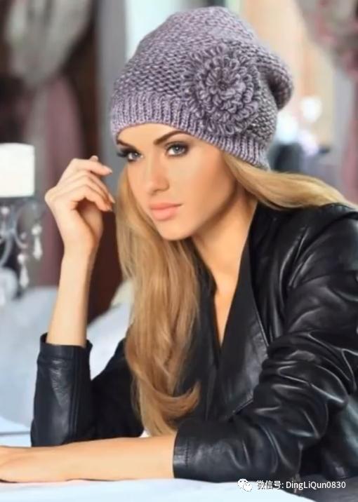 针织冬天的帽子,冬天针织帽子