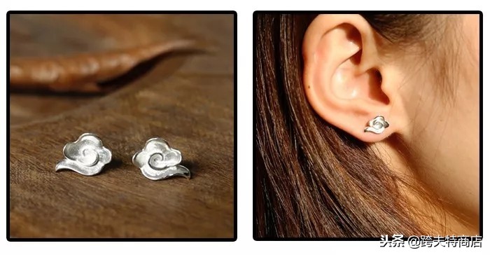 珍珠耳钉宋慧乔牛仔同款,宋慧乔同款短发造型