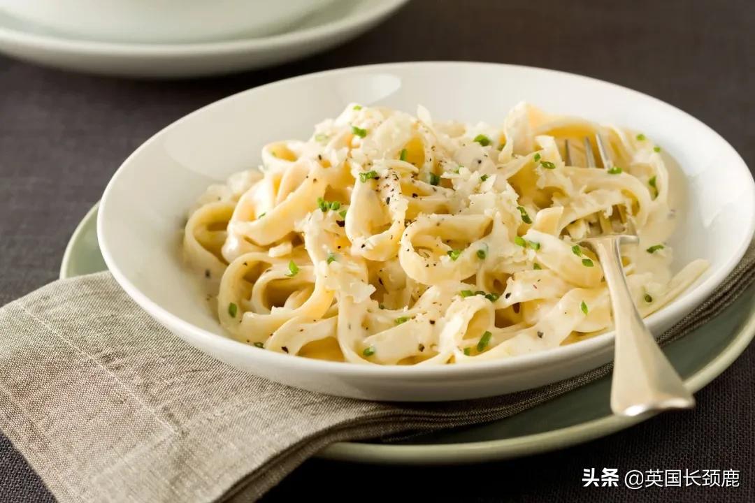 最正宗奶油意面,英国人做意面