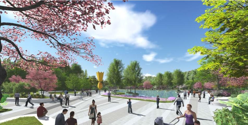 深圳北站公园足球场,深圳市中心公园足球场有多大