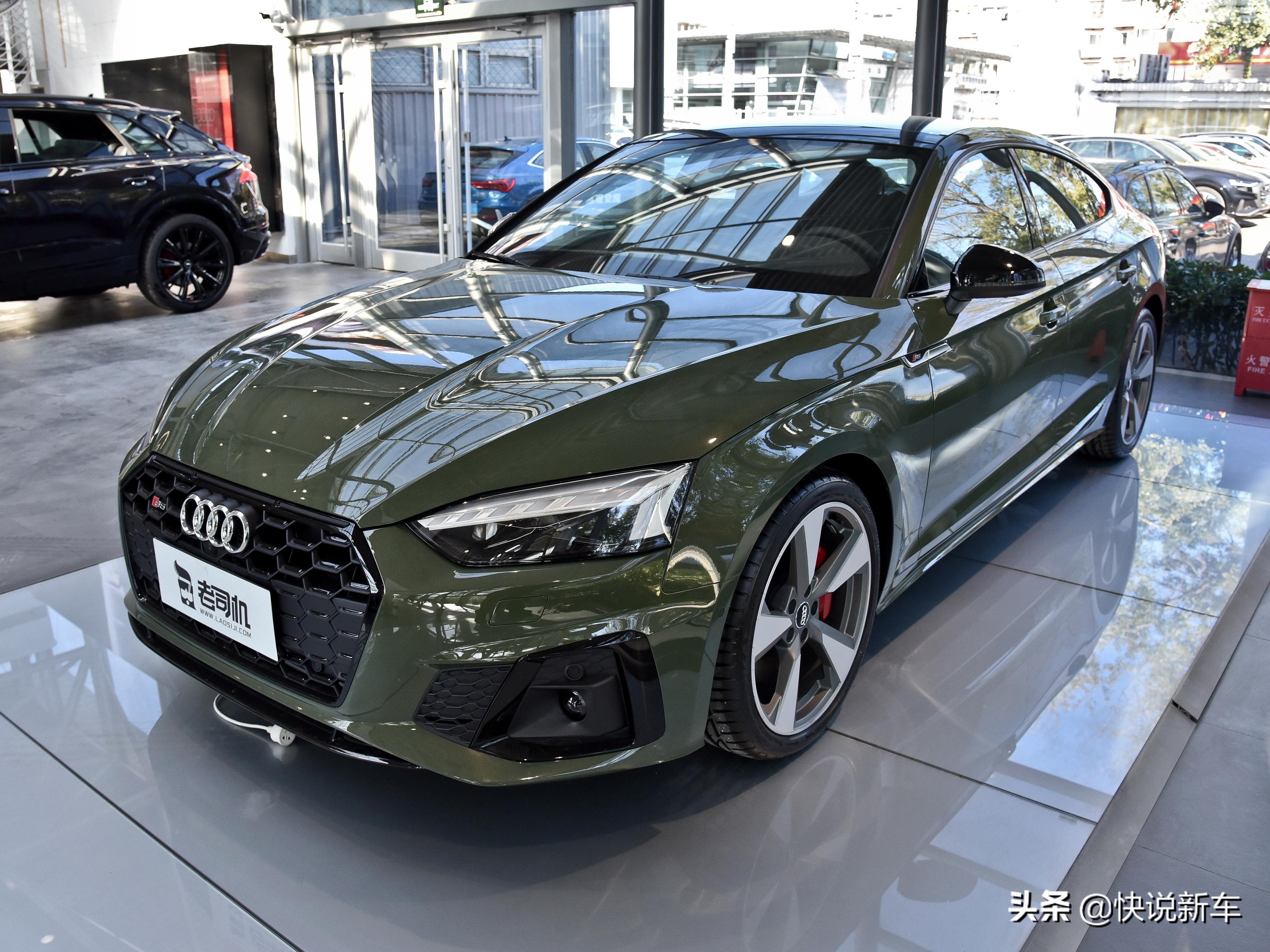 2022款奥迪s5sportback,v6自吸大型轿车