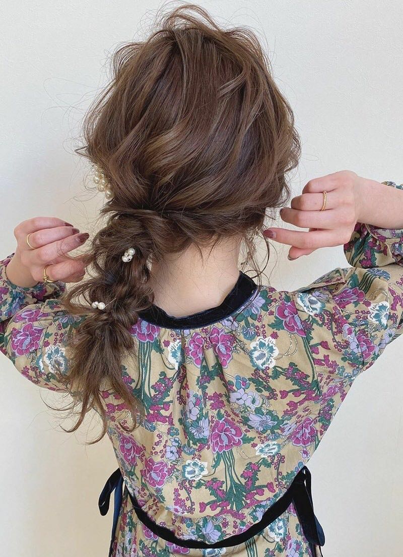 减龄流行好打理的卷发,流行烫卷发2020减龄