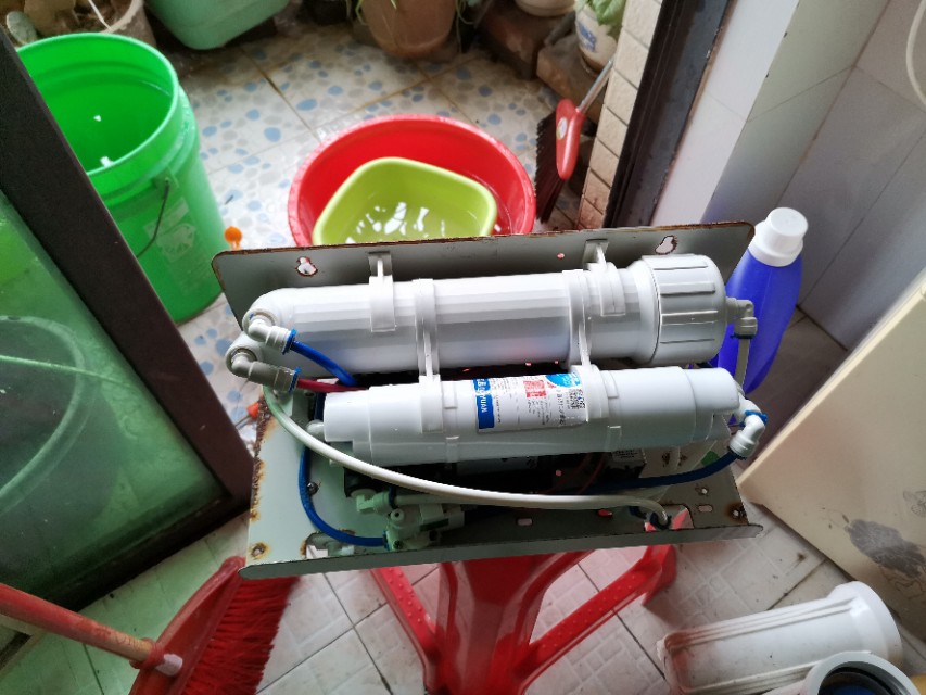 沁园净水器185系列滤芯怎么换,沁园ro185换完滤芯后制水慢