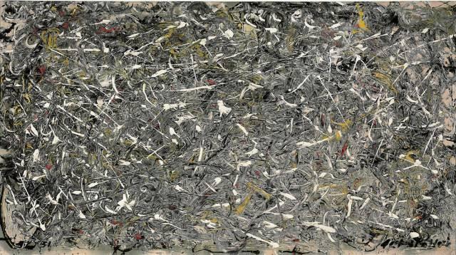 波洛克和杰克逊的画,美国画家杰克逊波洛克的作品