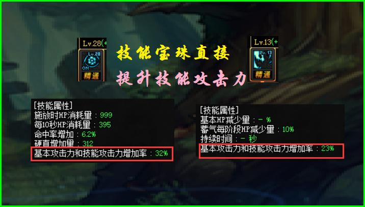 dnf国庆头肩宝珠对比,dnf头肩1-50技能宝珠