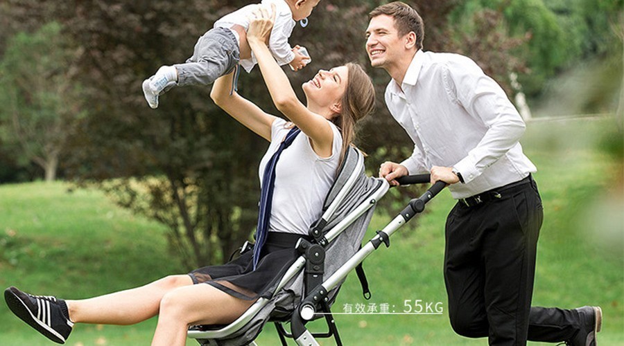 永久高景观婴儿车双向可折叠,性价比最高的高景观婴儿车