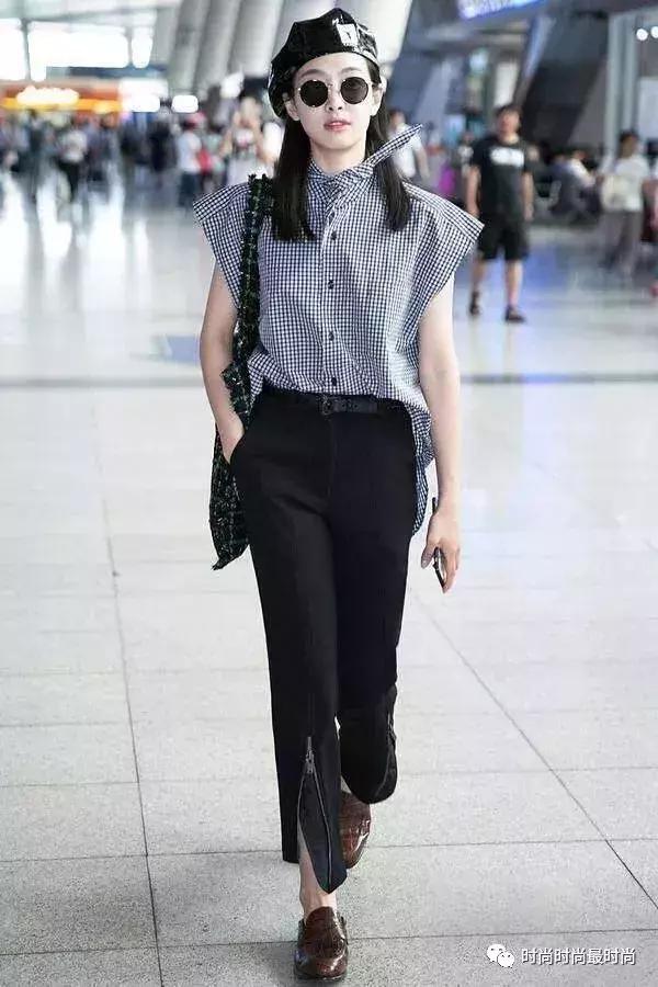 裤子裤腿开叉,裤子开衩常规版