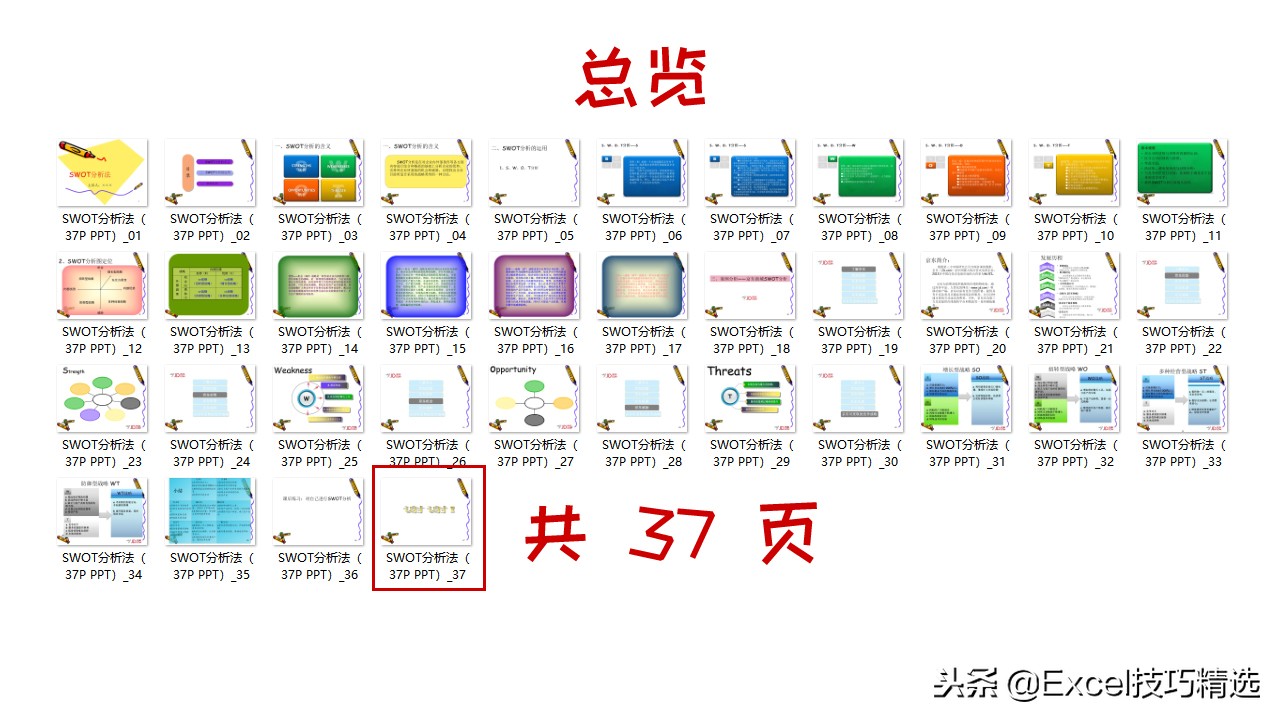 swot分析法ppt做法,swot分析法授课视频