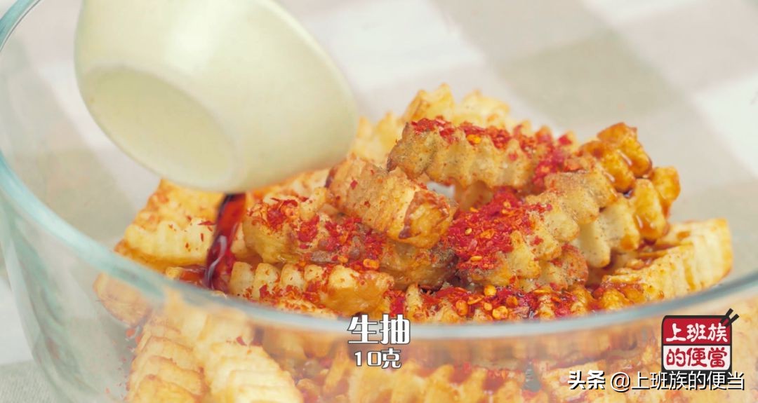 爆炒土豆真的超好吃了,炒土豆的秘制酱料