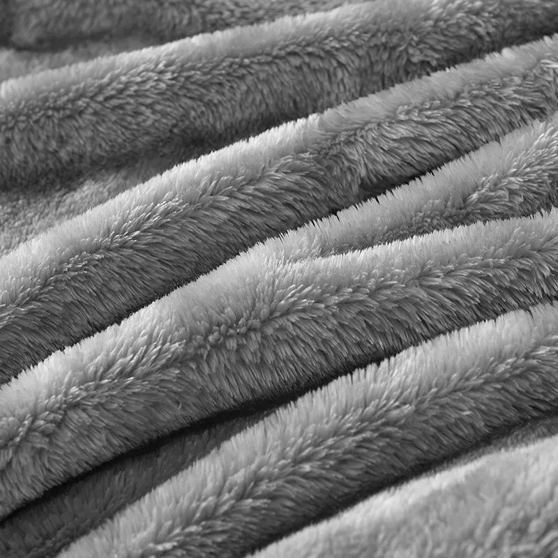 冬天牛奶法兰绒毯,轻奢法兰绒毯