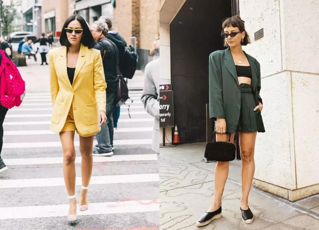 西装短裤夏季高级感,西装短裤秋冬款时尚