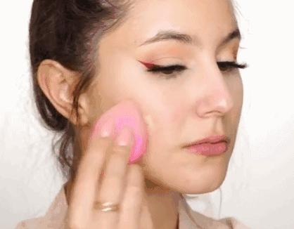 不用妆前乳的底妆画法,不挑粉底的干净底妆画法