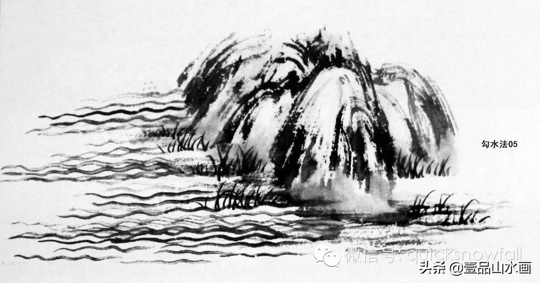 山水画教程水粉画,山水画教程水墨山水画