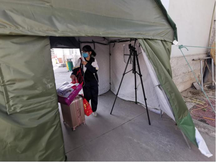 久违的校园期待回归,久违的校园静待归来