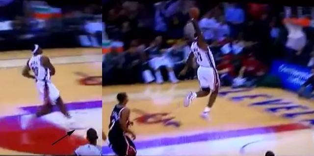 詹姆斯逆天弹跳扣碎篮板是真的吗,詹姆斯在nba弹跳什么水平