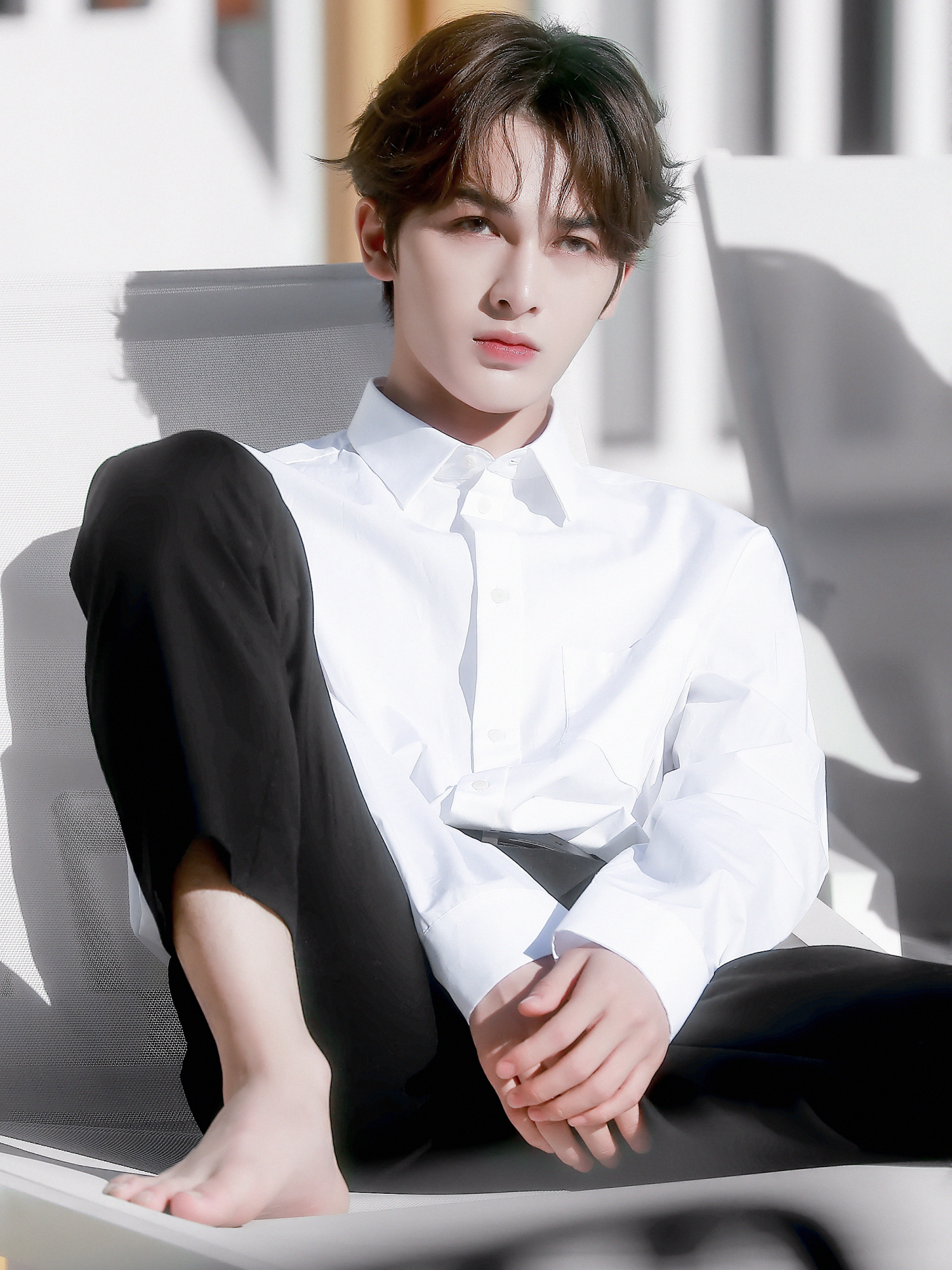 乐华七子合体拍大片,乐华七子帅气现身机场