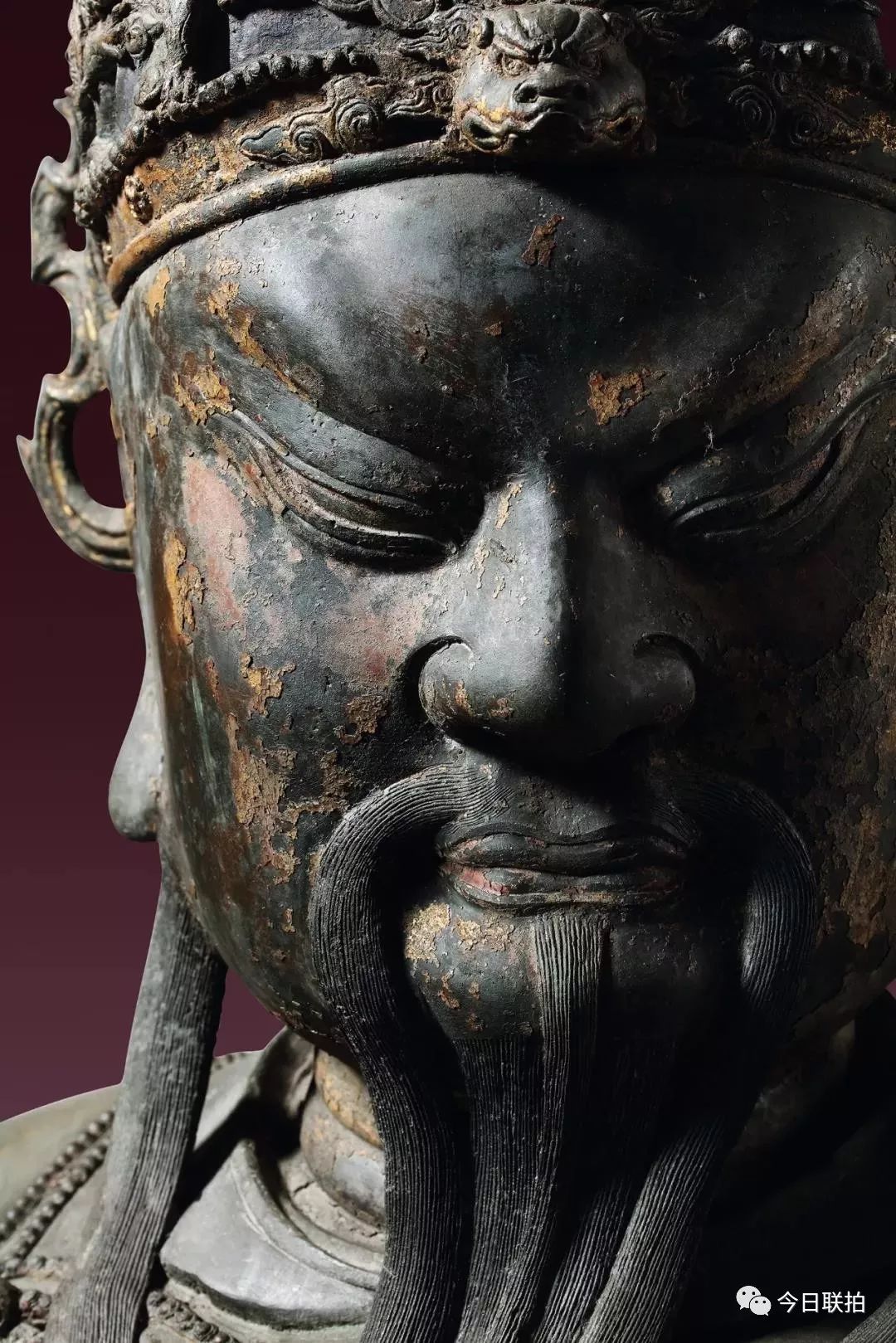 关公铜雕像价格1米5左右,纯铜38公分高关公铜像