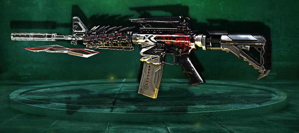 cfm4a1英雄能量核心打法技巧,穿越火线m4a1死神能量核心生化