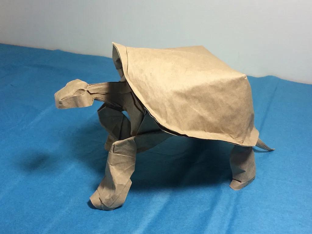 叹为观纸折纸作品,最近超火的纸手工