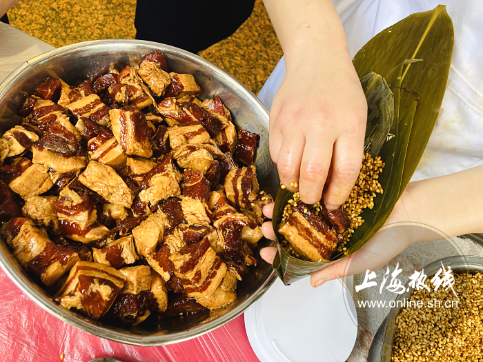 上海粽子第一肉粽,上海本地人吃的老字号粽子