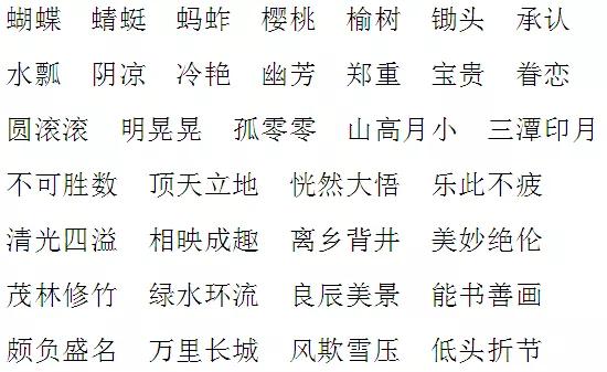 小学语文1到六年级知识点梳理,小学1-6年级语文知识点必背