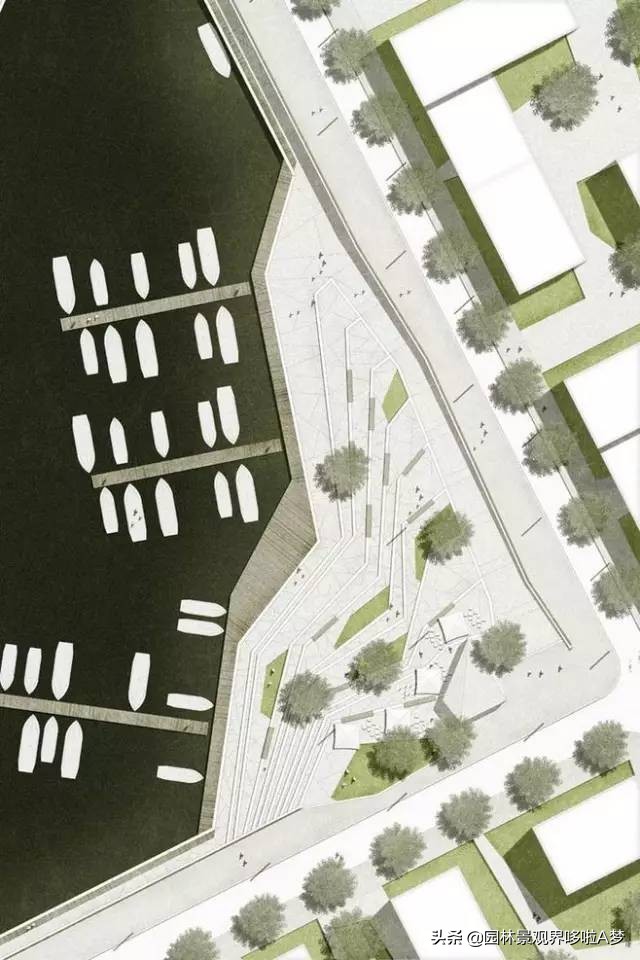 100张水景设计图,景观设计元素整理图