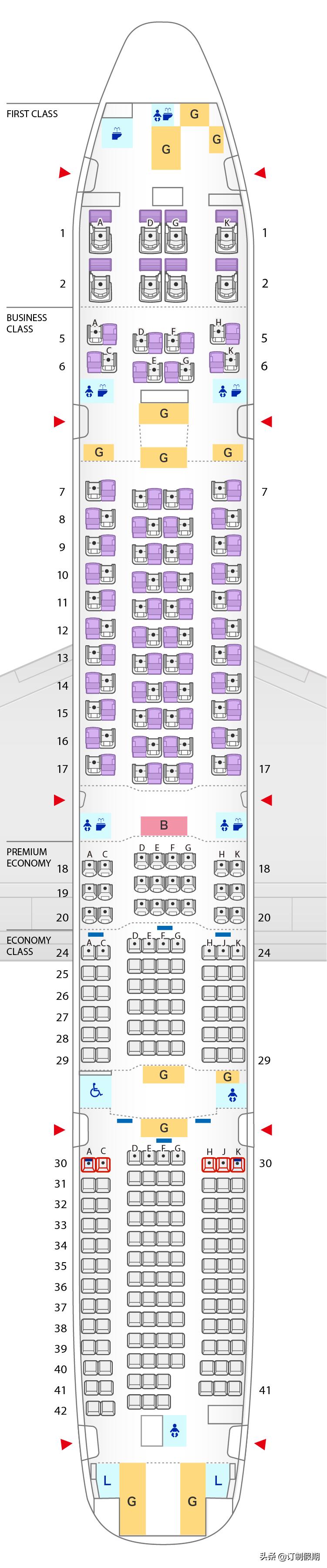 全日空航空nh904机型,全日空波音777-300国内机型