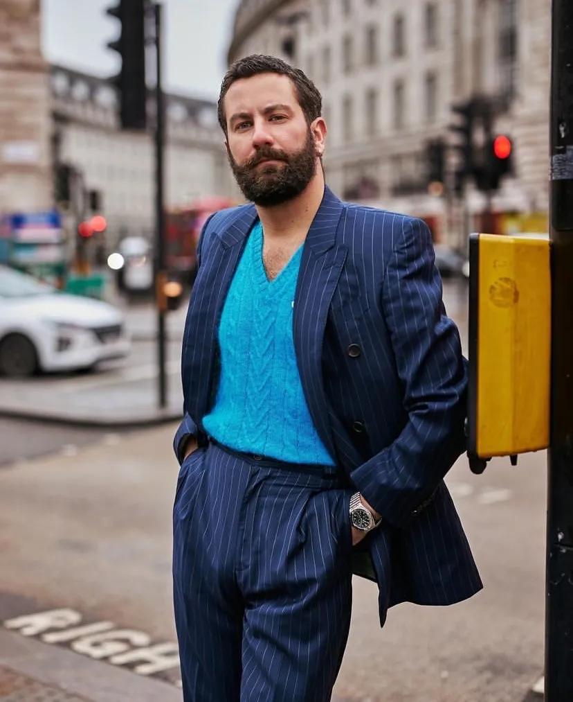 英国男士穿搭高级感,英伦雅痞风穿搭男士