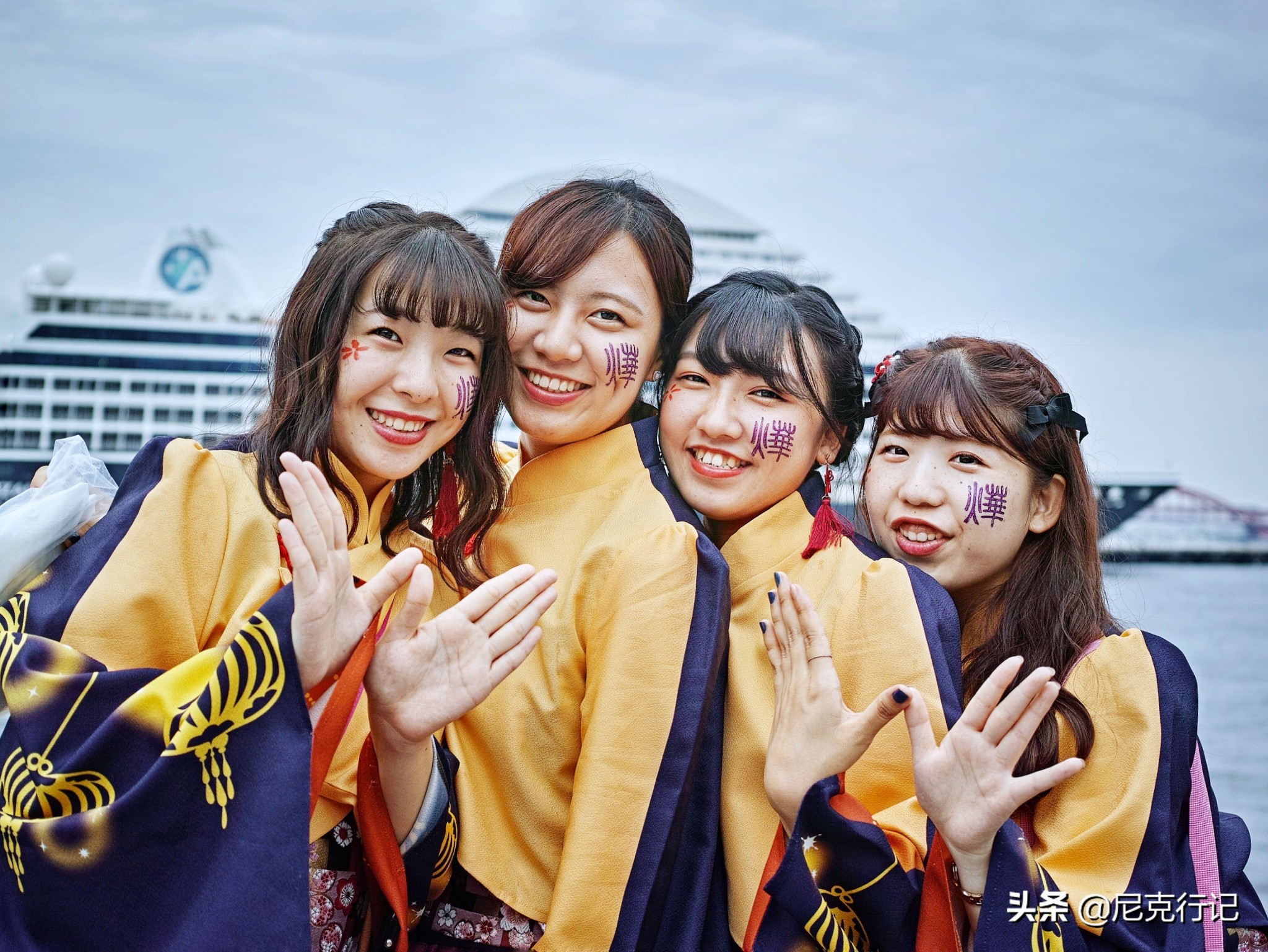 日本神户俯瞰大阪,神户港夜景日本第一