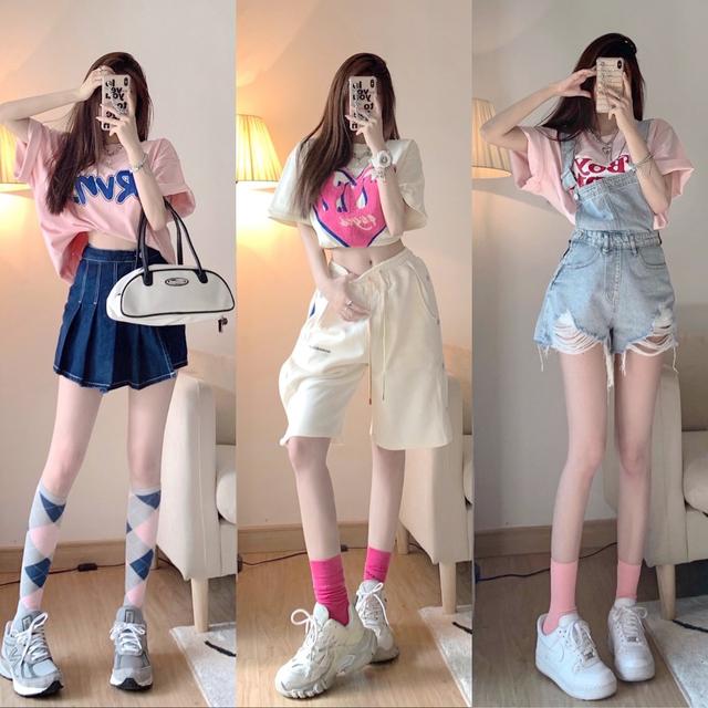 冬季小腿袜搭配啥鞋子不显腿粗,穿上显瘦显白清凉又百搭小腿袜