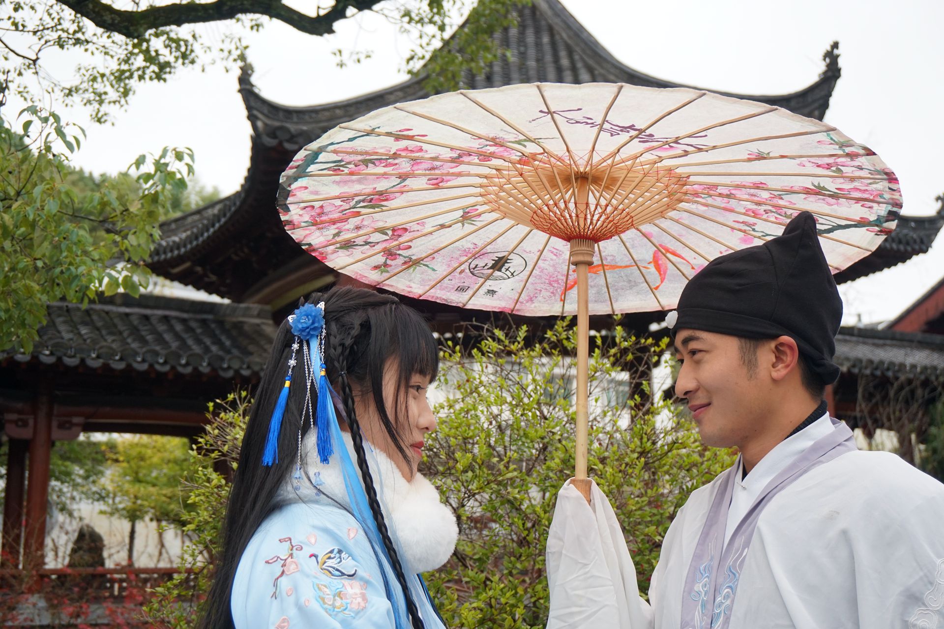烟雨熹园穿越千年，谈一场宋朝的恋爱